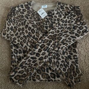 Cotton On Leopard Print Button Cardigan